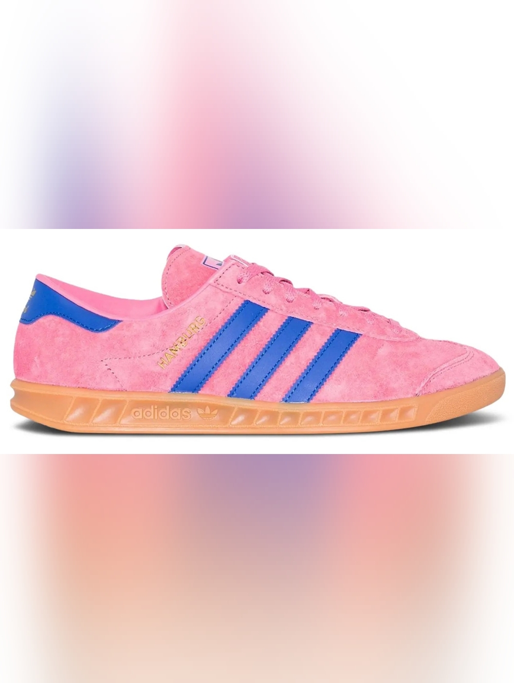 ADIDAS ORIGINALS HAMBURG "CITY SERIES" [H00446] Pink & Blue Handball Spezial
